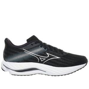 NEW MIZUNO men's wave inspire 21 shoes in black/silver